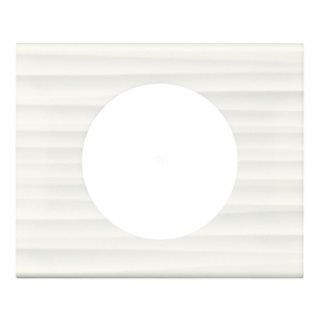 Legrand Céliane 1-es keret, fehér corian - 69011