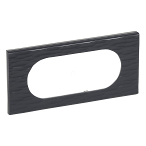 Legrand Céliane 4/5 modulos keret, fekete corian - 69025