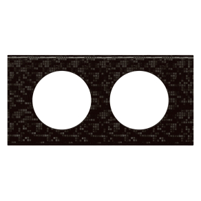 Legrand Céliane 2-es keret, Pixel bőr - 69452