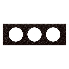 Legrand Céliane 3-as keret, Pixel bőr - 69453