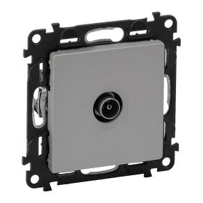   Legrand Valena Life TV aljzat, végzáró, 10 dB alumínium - 753360