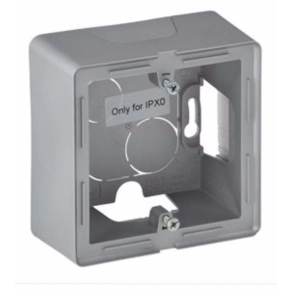   Legrand Valena Life kiemelődoboz 1-es alumínium, 754211 - 754211