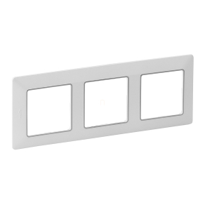 Legrand Valena Life 3-as keret, fehér–króm - 754033