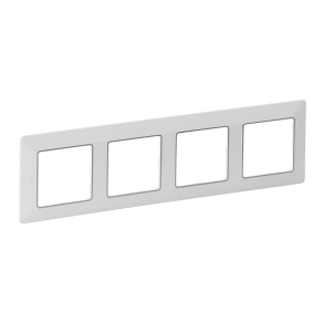 Legrand Valena Life 4-es keret, fehér–króm - 754034