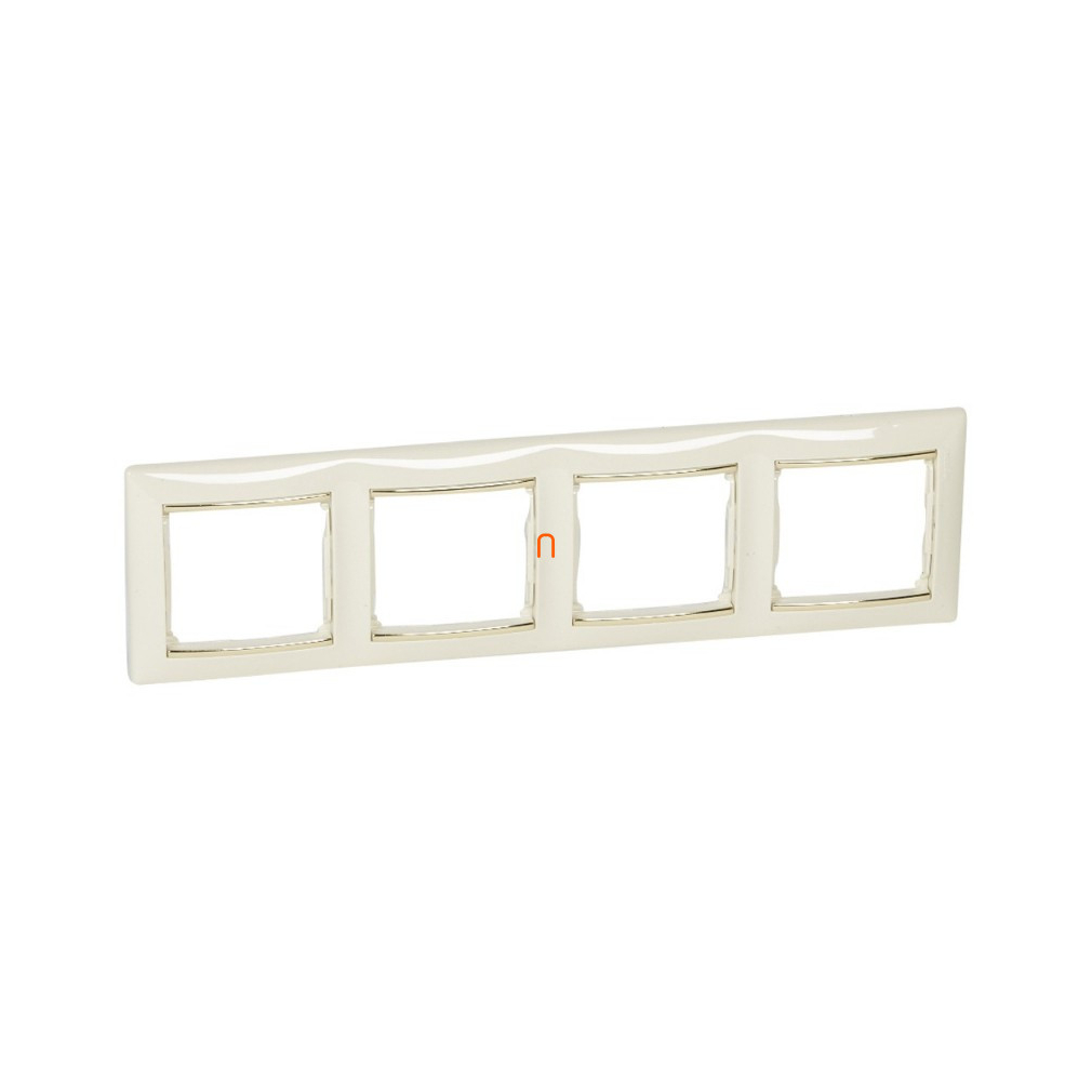 Legrand Valena Life 754064 keret 4-es, tetszőleges elefántcsont-arany