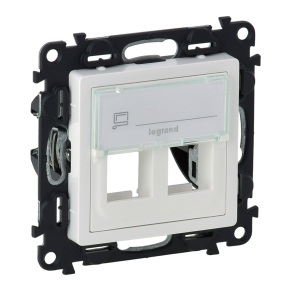 Legrand Valena Life fehér kettős keystone adapter - 755390