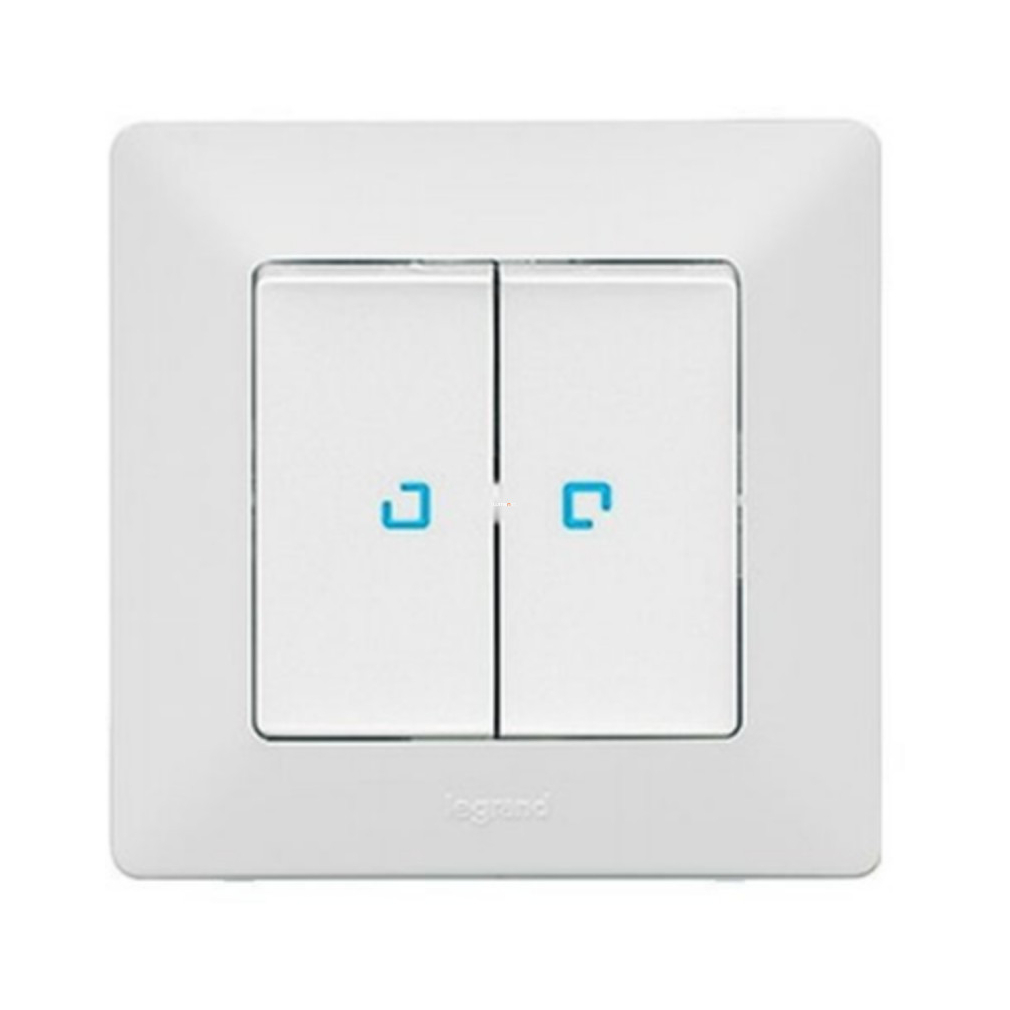 Legrand Valena Life 105JF csillárkapcsoló jelzőfénnyel fehér (752128)
