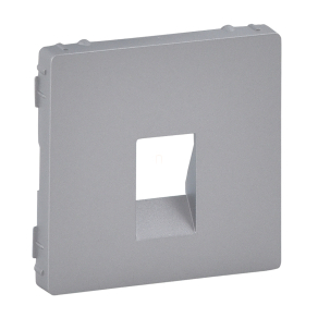   Legrand Valena Life hangszóró-csatlakozóaljzat burkolat, 2 kivezetéssel alumínium - 755362