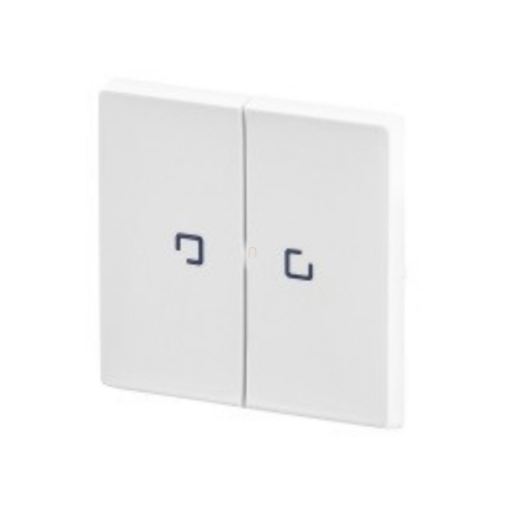Valena Life 755220 kettős billentyű fényjelzős fehér Legrand