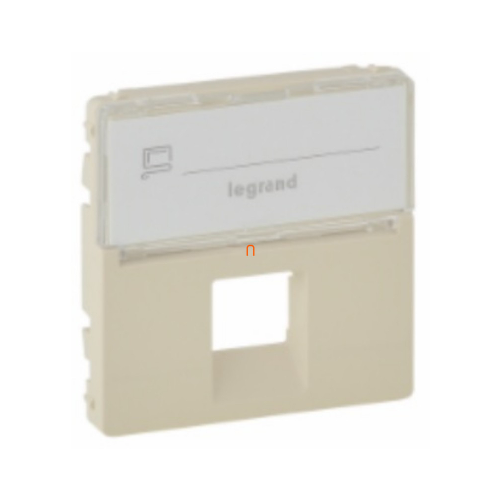 Legrand Valena Life 755471 1xRJ45 burkolat címketartóval elefántcsont