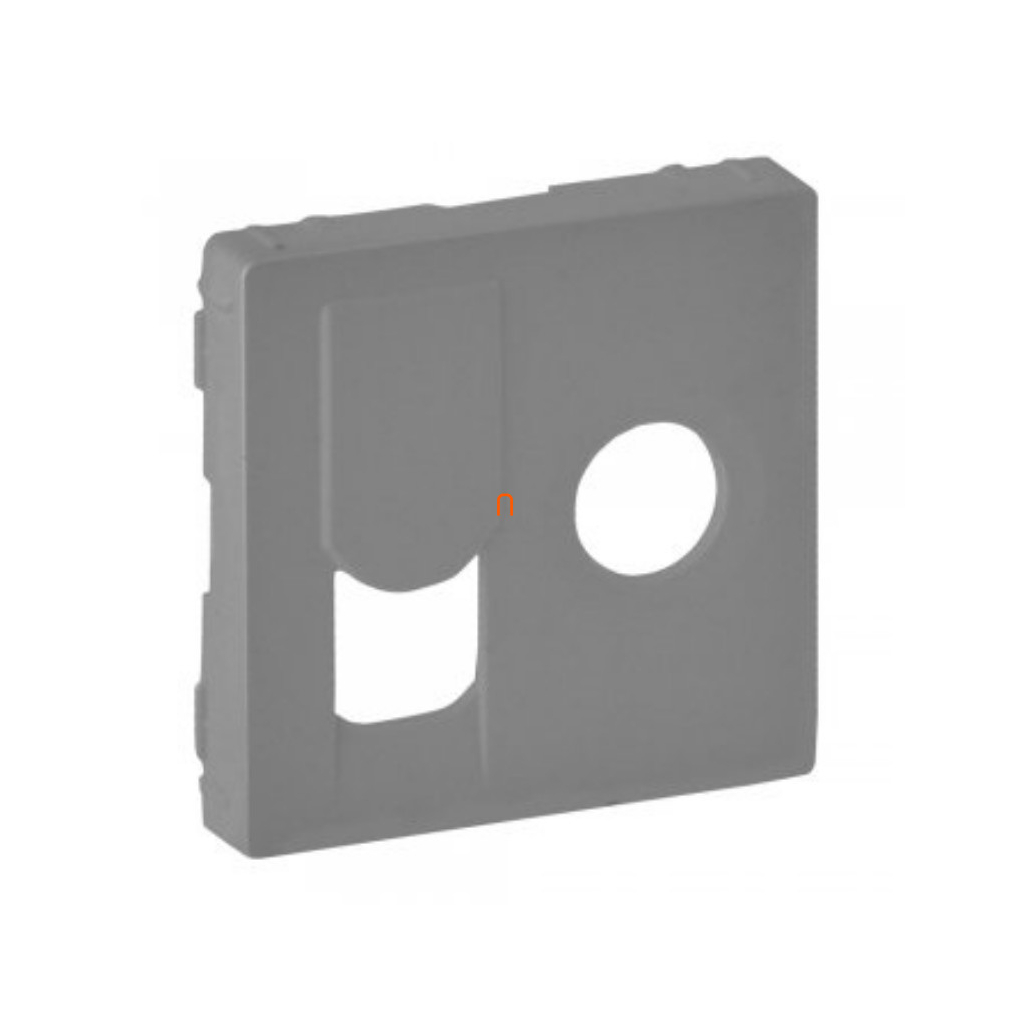 Legrand Valena Life 754832 TV+RJ45 UTP Cat6 aljzathoz burkolat alumínium