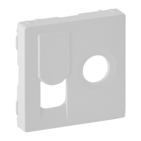   Legrand Valena Life TV csatlakozóaljzat + RJ45 Cat. 6 UTP aljzat burkolat, fehér - 754830