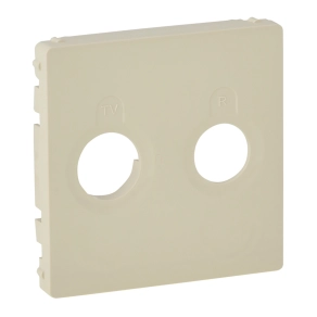   Legrand Valena Life TV-Rádió csatlakozóaljzat burkolat, elefántcsont - 754781