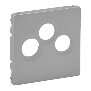   Legrand Valena Life TV-Rádió-SAT csatlakozóaljzat burkolat alumínium - 754792