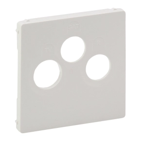   Legrand Valena Life TV-Rádió-SAT csatlakozóaljzat burkolat, fehér - 754790