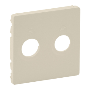   Legrand Valena Life TV-SAT csatlakozóaljzat burkolat, elefántcsont - 754821