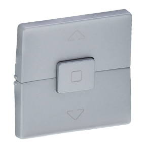   Legrand Valena Life redőnykapcsoló és -nyomó burkolat alumínium - 755142