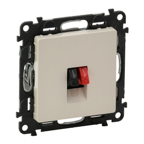   Legrand Valena Life hangszóró-csatlakozóaljzat (2 kivezetéssel), elefántcsont - 753272