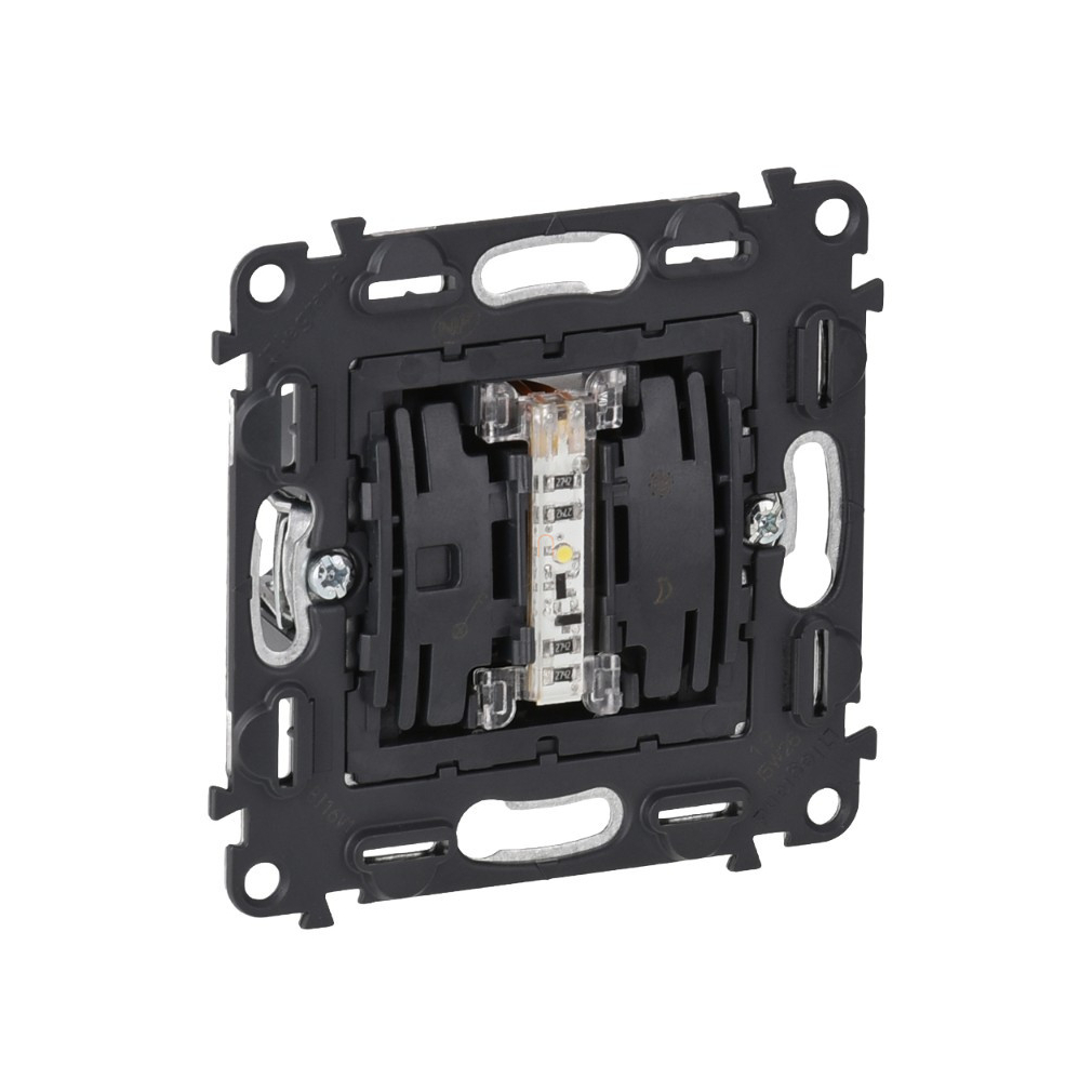 Valena InMatic 752041 kétpólusú kapcsoló, ellenőrzőfénnyel 102 Legrand