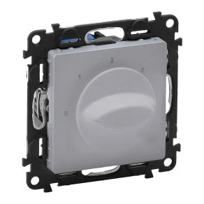   Legrand Valena Life fokozatkapcsoló (0, 1, 2, 3) alumínium - 752332