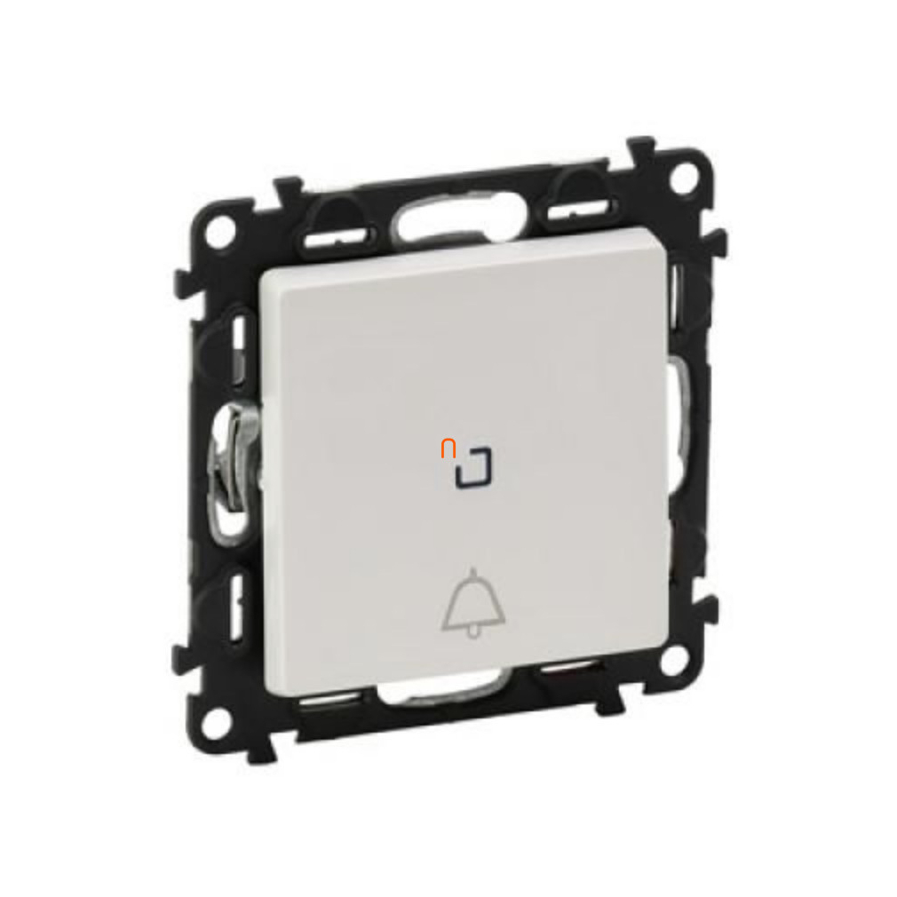 Legrand Valena Life 752116 váltóérintkezős nyomó, csengőjellel, jelzőfénnyel fehér