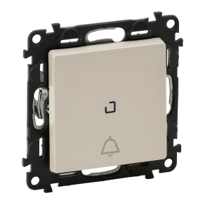   Legrand Valena Life váltóérintkezős nyomó csengőjellel, jelzőfénnyel, elefántcsont - 752216