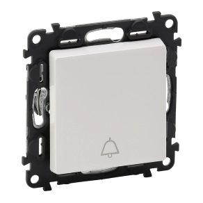   Legrand Valena Life váltóérintkezős nyomó csengőjellel fehér - 752115