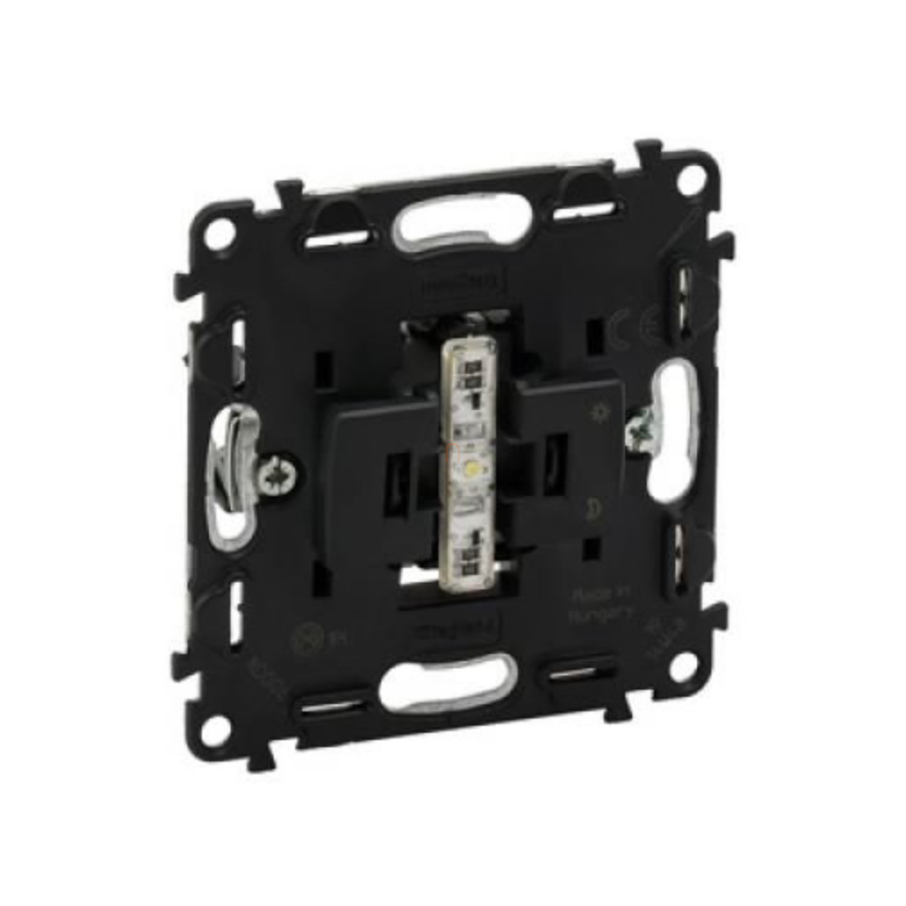 Valena InMatic 752013 nyomó, jelzőfénnyel, 12V váltóérintkezős Legrand