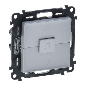   Legrand Valena Life redőnynyomó mechanizmus, elektronikus vezérlésű motorokhoz, alumínium - 752330