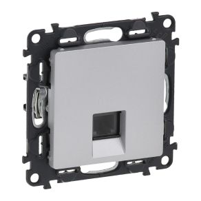   Legrand Valena Life 1xRJ11 csatlakozóaljzat alumínium - 753338