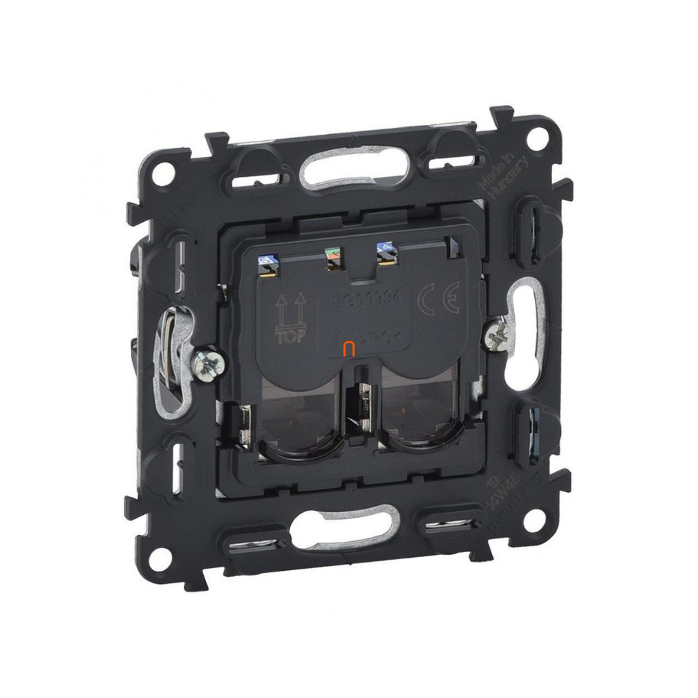 Legrand Valena InMatic 753045 aljzat 2xRJ45 Cat6A UTP