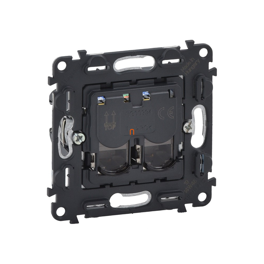 Legrand Valena InMatic 753047 aljzat 2xRJ45 Cat6 STP