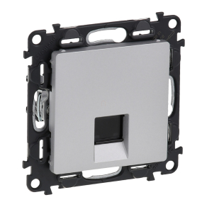  Legrand Valena Life 1xRJ45 Cat. 5e UTP csatlakozóaljzat alumínium - 753340