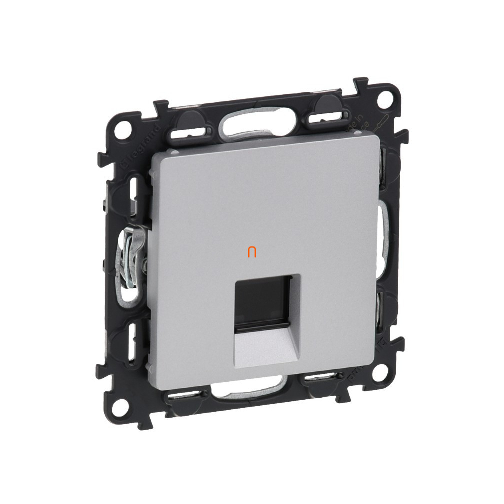 Legrand Valena Life 753342 1xRJ45 UTP Cat6 aljzat alumínium