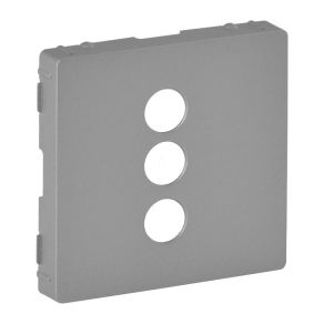   Legrand Valena Life RCA (audió / videó) csatlakozóaljzat burkolat, alumínium - 754722
