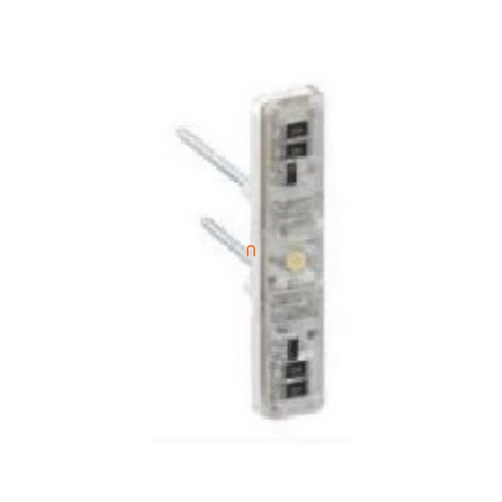 Legrand Valena Allure 752057 kék, váltókapcsolóhoz bepattintható LED lámpa,