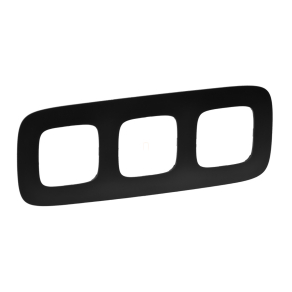 Legrand Valena Allure 3-as keret, matt fekete - 754403