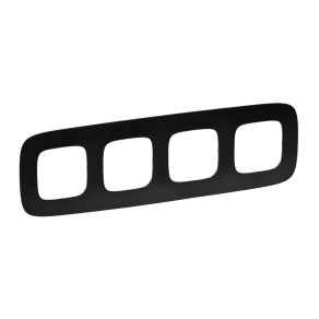 Legrand Valena Allure 4-es keret, matt fekete - 754404