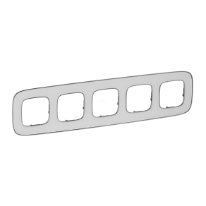 Legrand Valena Allure 5-ös keret, jégfehér - 754425