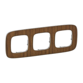 Legrand Valena Allure 3-as keret, dió - 754463