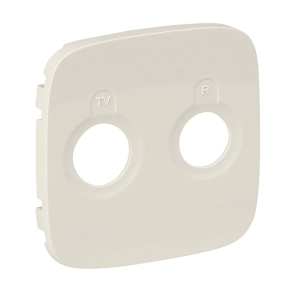   Legrand Valena Allure TV-RD aljzat burkolat, elefántcsont - 754786