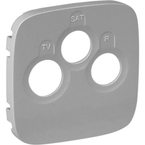   Legrand Valena Allure TV/RD/SAT burkolat alumínium, 754797 - 754797