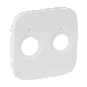   Legrand Valena Allure TV-SAT aljzat burkolat, fehér - 754825