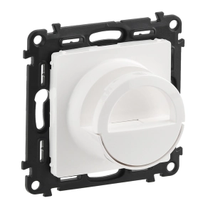   Legrand Valena Life kiegészítő eszköztartó USB töltőaljzathoz, burkolattal, fehér - 754910