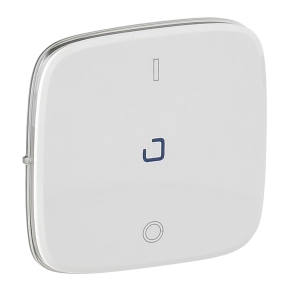   Legrand Valena Allure kétpólusú kapcsoló burkolat, fj, fehér - 755045