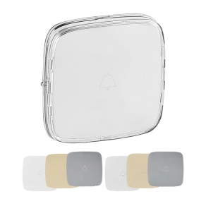   Legrand Valena Allure Címketartós burkolat fj, ct, fehér, elefántcsont, alumínium - 755115