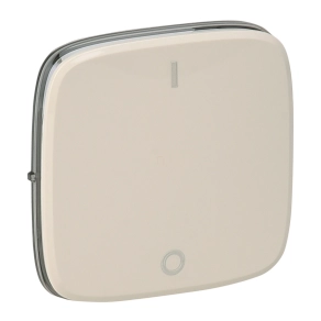   Legrand Valena Allure kétpólusú kapcsoló burkolat, elefántcsont - 755126