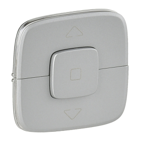   Legrand Valena Allure redőnyvezérlő burkolat, alumínium - 755147