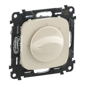   Legrand Valena Allure ventilátor vezérlő (0-1-2-3 állású), burkolattal, elefántcsont - 755176