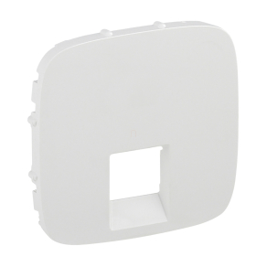   Legrand Valena Allure RJ11/RJ45 aljzat burkolat, fehér - 755415